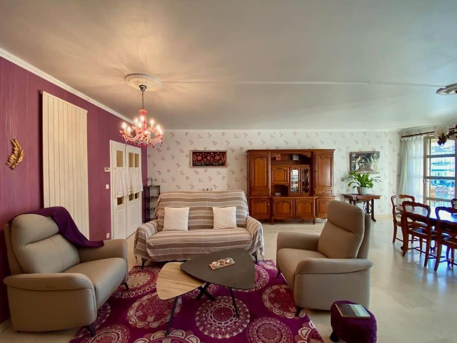 "Georgio" Grand Appartement Traversant Avec Vue Canal Et Parking Сет Экстерьер фото